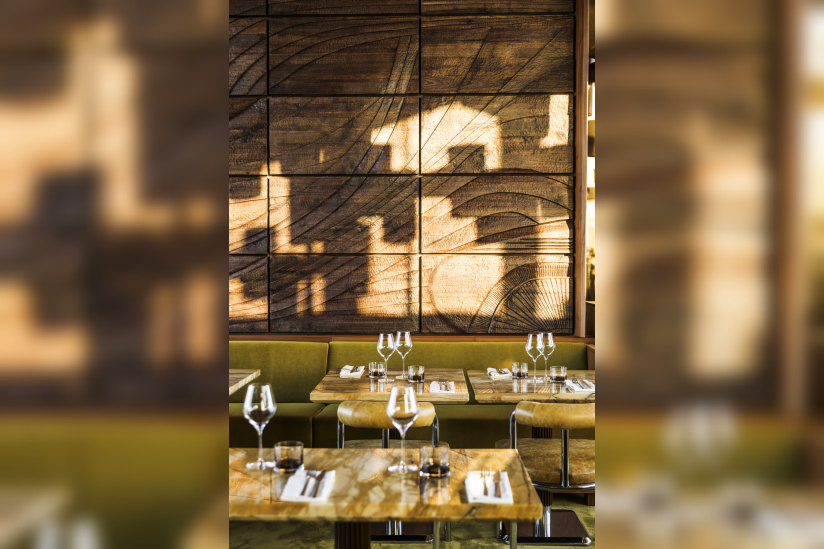 La Fondation restaurant - Hotel La Fondation©RomainRicard Restaurant 8ème étage(1)