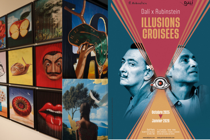Dalí x Rubinstein, Illusions croisées : un dialogue inédit au cœur de Montmartre
