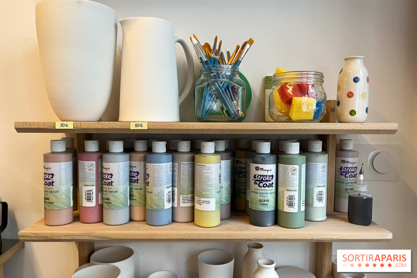 Biscotti, le café céramique gourmand et art à Saint-Ouen - nos photos - B6DAB200 15C2 423B A95A CE4929ECC799