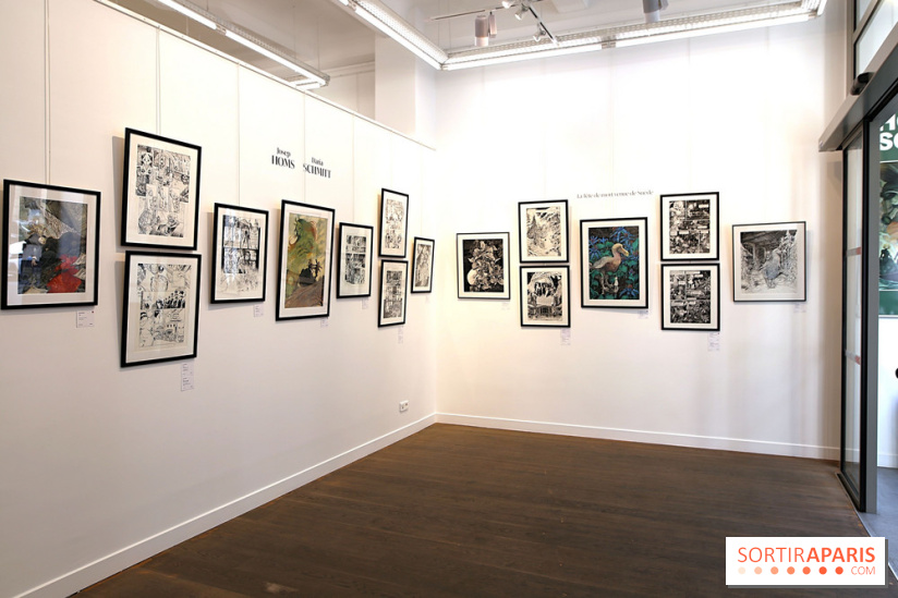 Exposition de Josep Homs et Daria Schmitt à la galerie Daniel Maghen, nos photos 