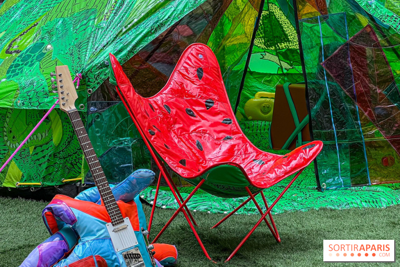 Paris Design Week 2025 : une installation immersive et colorée à l'Hôtel d'Albret - IMG 7154 jpg