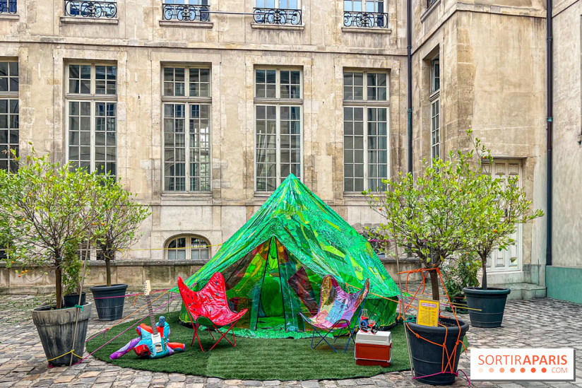 Paris Design Week 2025 : une installation immersive et colorée à l'Hôtel d'Albret - IMG 7172 jpg