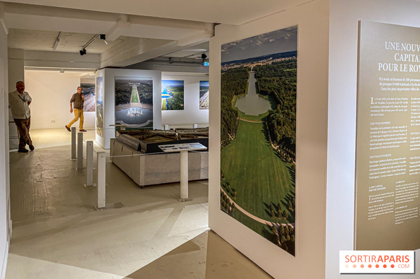 Exposition Versailles vu du ciel II à l'Ancienne Poste de Versailles