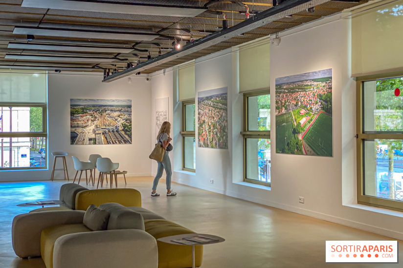 Exposition Versailles vu du ciel II à l'Ancienne Poste de Versailles