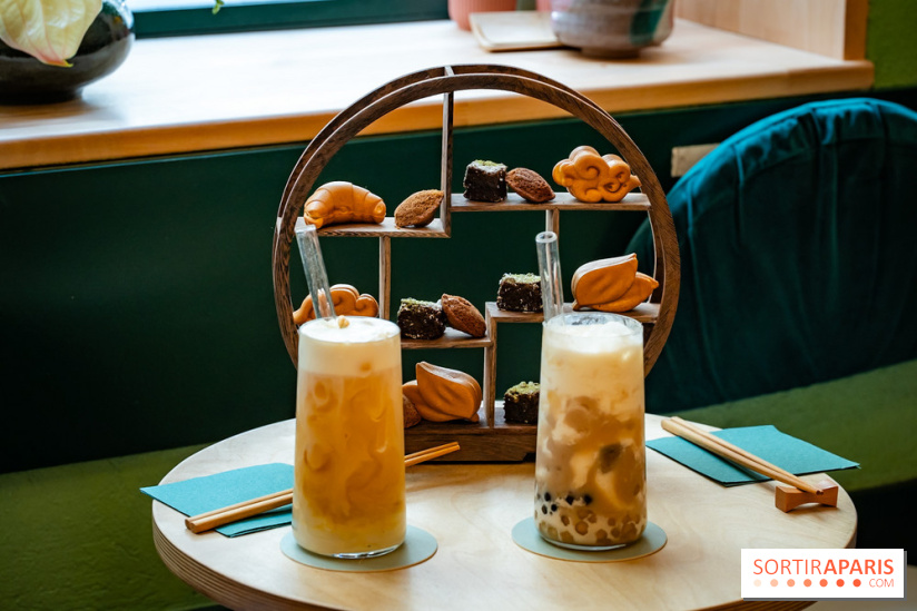 Le Tê, salon thé Franco-taïwanais à Palais Royal - tea time original - photos - A7C07138