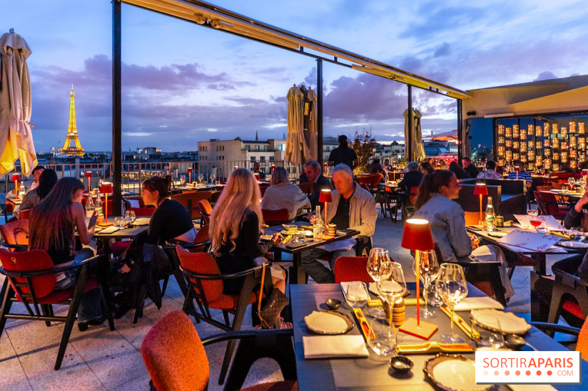 Aqua Kyoto Paris, le rooftop japonais sur les Champs-Elysées - photos