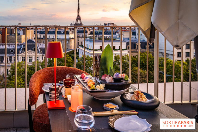Aqua Kyoto Paris, le rooftop japonais sur les Champs-Elysées - photos