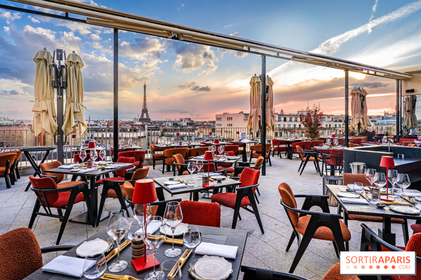 Aqua Kyoto Paris, le rooftop japonais sur les Champs-Elysées - photos