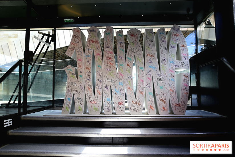 JonOne : nos photos de son exposition rétrospective sur Fluctuart à Paris