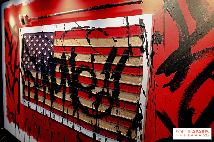 JonOne : nos photos de son exposition rétrospective sur Fluctuart à Paris