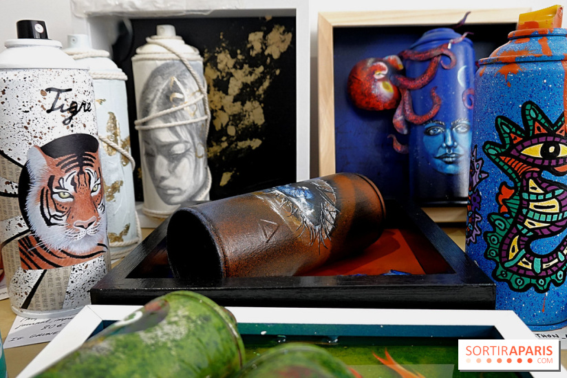 Les Bombasphères : nos photos de l'expo de street art à la Lab Galerie à Paris