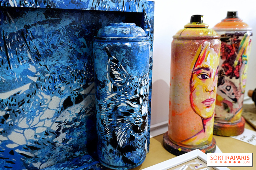 Les Bombasphères : nos photos de l'expo de street art à la Lab Galerie à Paris 