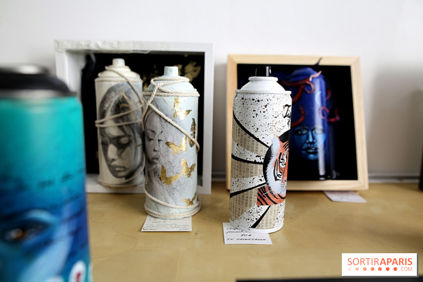 Les Bombasphères : nos photos de l'expo de street art à la Lab Galerie à Paris