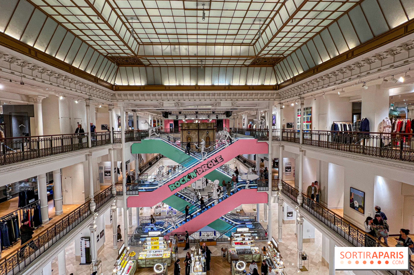 Rock'n' Drôle : l'exposition rock et gratuite d'Antoine de Caunes au Bon Marché Rive Gauche - IMG 0731 jpg