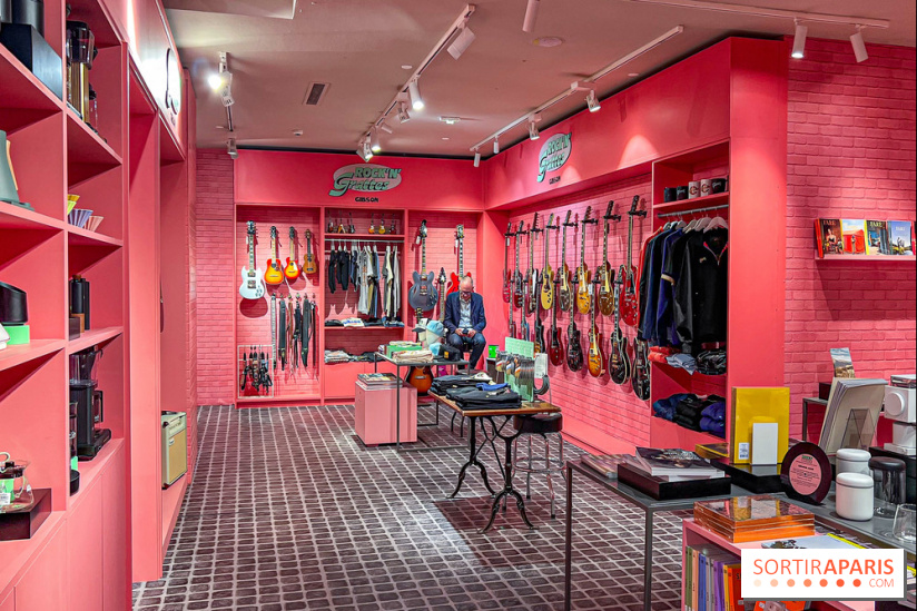 Rock'n' Drôle : l'exposition rock et gratuite d'Antoine de Caunes au Bon Marché Rive Gauche - IMG 7855 jpg