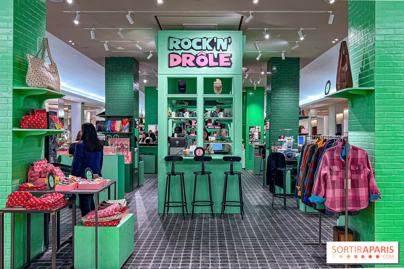 Rock'n' Drôle : l'exposition rock et gratuite d'Antoine de Caunes au Bon Marché Rive Gauche - IMG 7887 jpg