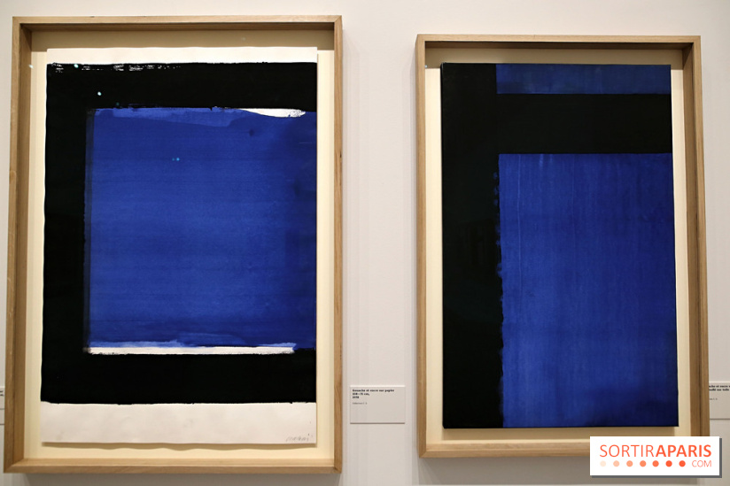 Pierre Soulages : nos photos de son exposition et de ses peintures sur papier à voir au Musée du Luxembourg 