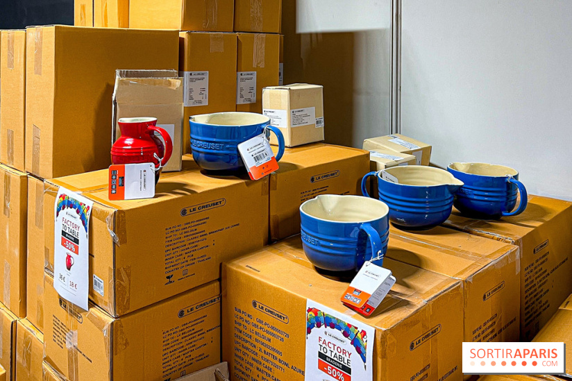 Braderie Le Creuset, la célèbre cocotte en fonte émaillée française, à l'Espace Champerret - IMG 1225 jpg