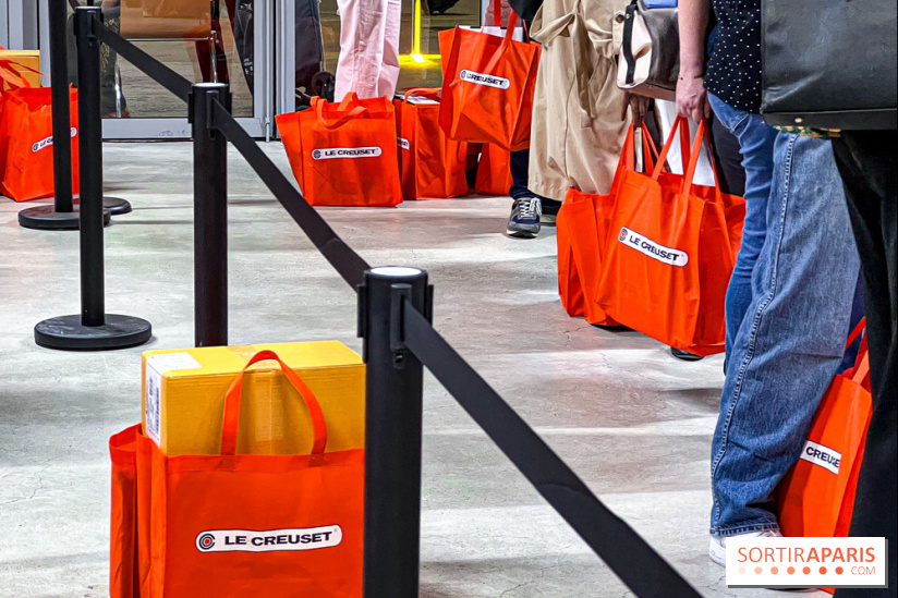 Braderie Le Creuset, la célèbre cocotte en fonte émaillée française, à l'Espace Champerret