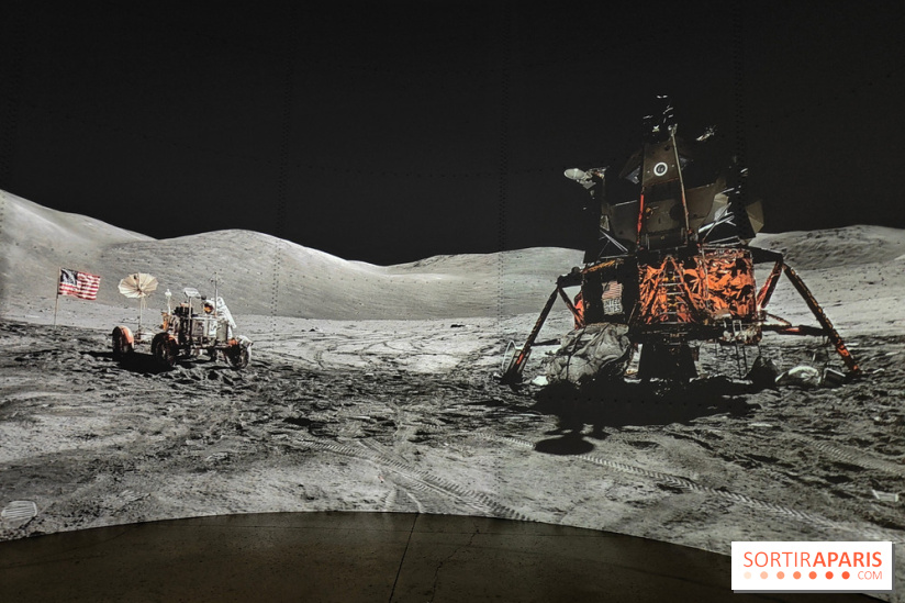 Destination Lune : un voyage immersif dans les étoiles à l'Atelier des Lumières - photos