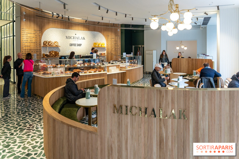 Le Coffee Shop Michalak au Printemps Haussmann, les photos