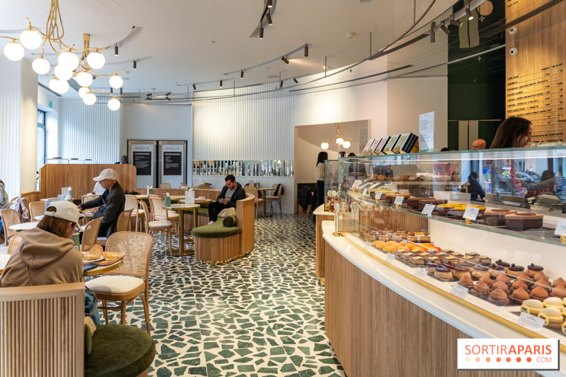 Le Coffee Shop Michalak au Printemps Haussmann, les photos