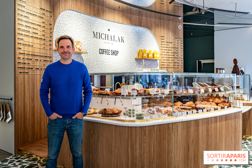 Le Coffee Shop Michalak au Printemps Haussmann, les photos