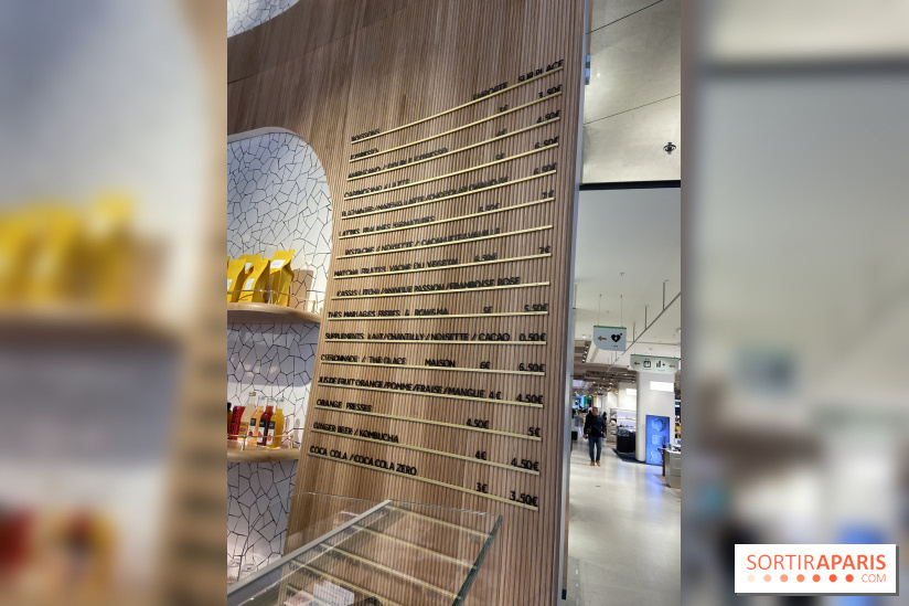 Le Coffee Shop Michalak au Printemps Haussmann, les photos