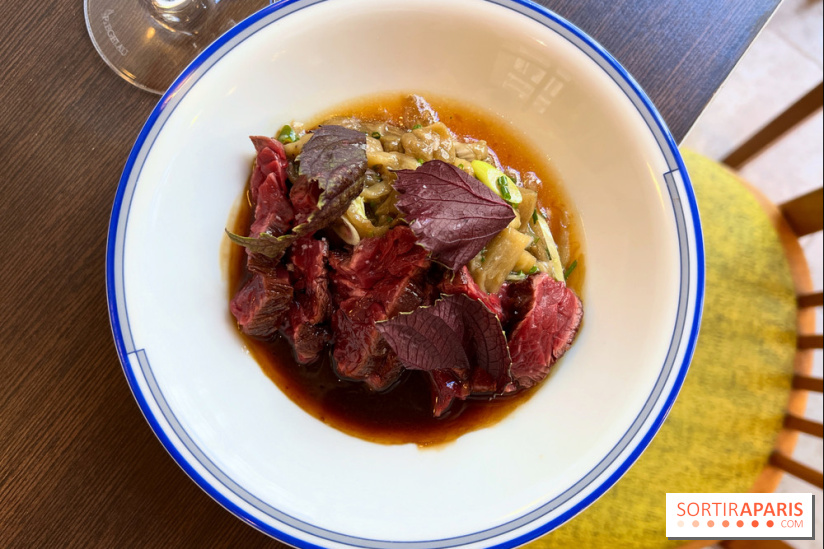 Comptoir Lazu - Tataki de boeuf, ponzu, shizo