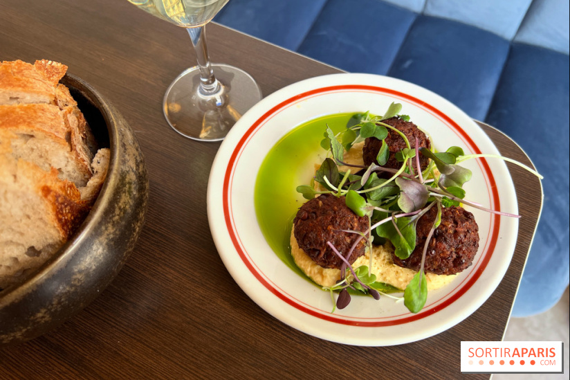 Comptoir Lazu - Falafels de lentilles, houmous