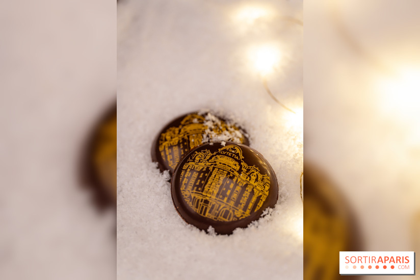 la Bûche de Noêl du Mandarin Oriental Lutetia aux Lumières de Paris