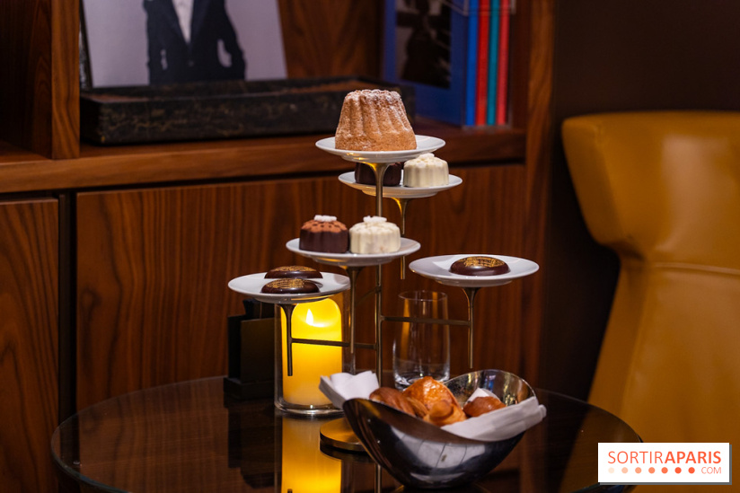 la Bûche de Noêl du Mandarin Oriental Lutetia aux Lumières de Paris