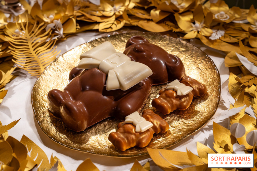 Les bûches et créations de Noël et fêtes de Ladurée 2025 - A7C08223