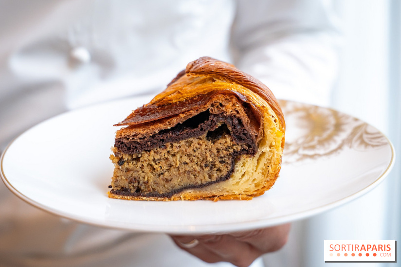 La Bûche et la galette des roi du George V par Michael Bartocetti et Guillaume Cabrol
