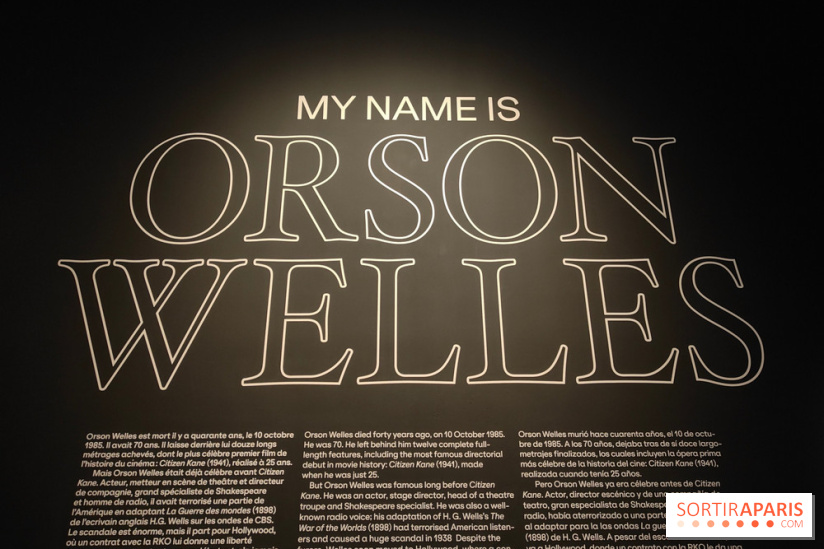 My name is Orson Welles : la grande exposition sur le génie du cinéma se dévoile à la Cinémathèque