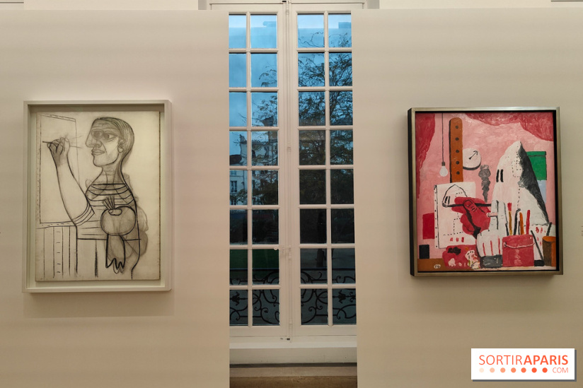 Exposition L'ironie de l'histoire : Philip Guston caricature les Etats-Unis au musée Picasso - fotor 1760090011705