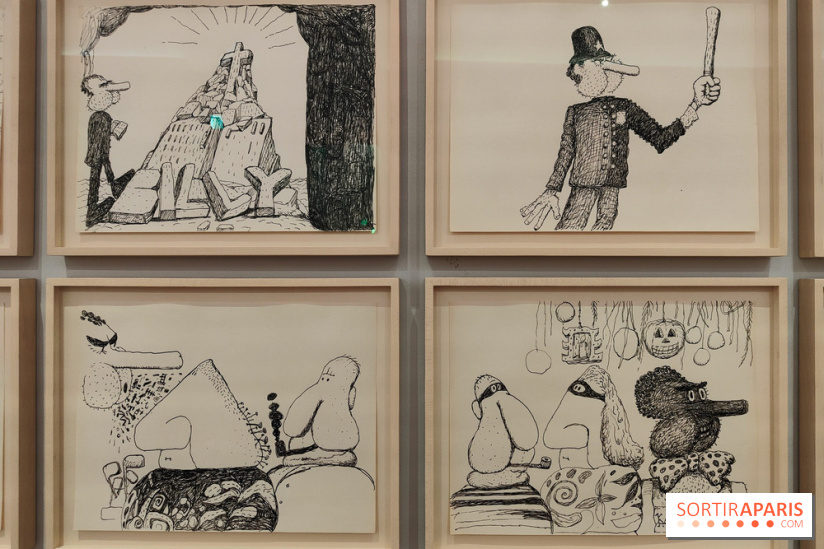 Exposition L'ironie de l'histoire : Philip Guston caricature les Etats-Unis au musée Picasso - fotor 1760090140090