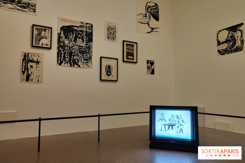 Underground : l'exposition ironique de Raymond Pettibon au Musée Picasso - nos photos - fotor 1760090713025