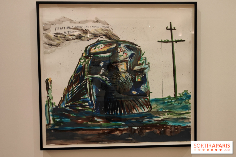 Underground : l'exposition ironique de Raymond Pettibon au Musée Picasso - nos photos - fotor 1760090800439