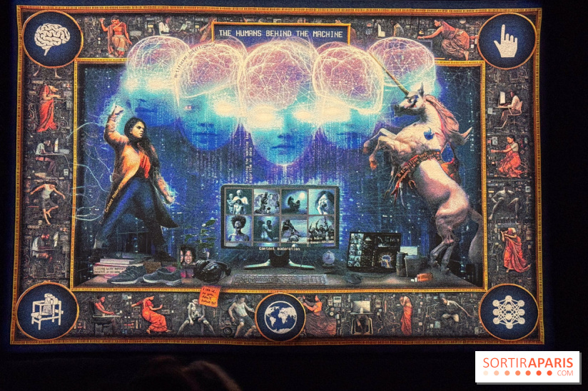 Exposition Les Illusions retrouvées au CENTQUATRE-Paris : les nouvelles utopies de l’ère numérique - IMG 9189