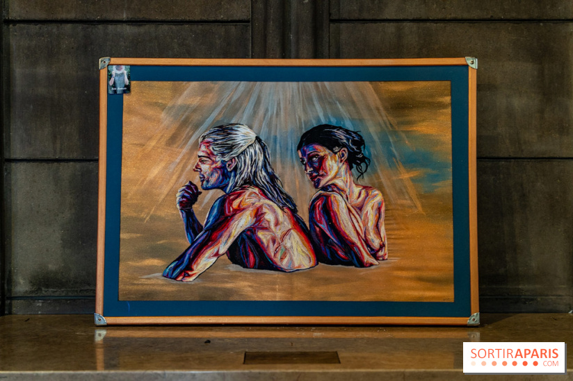 Exposition street-art et mode gratuit dans une chapelle à Paris : à la Croisée des Arts - photos