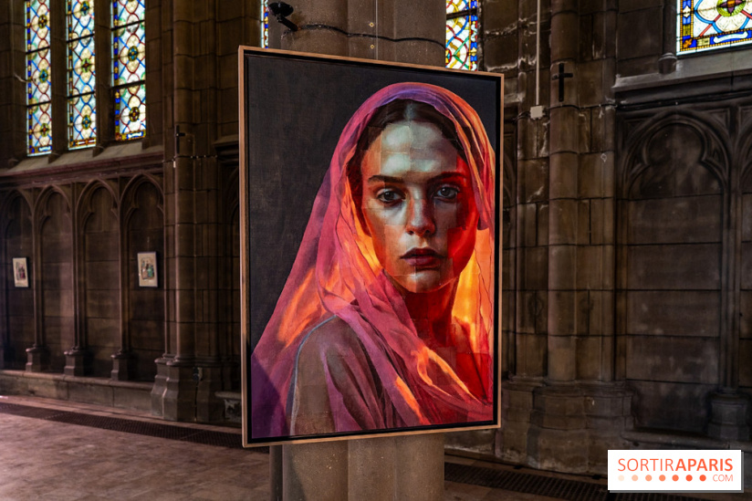 Exposition street-art et mode gratuit dans une chapelle à Paris : à la Croisée des Arts - photos