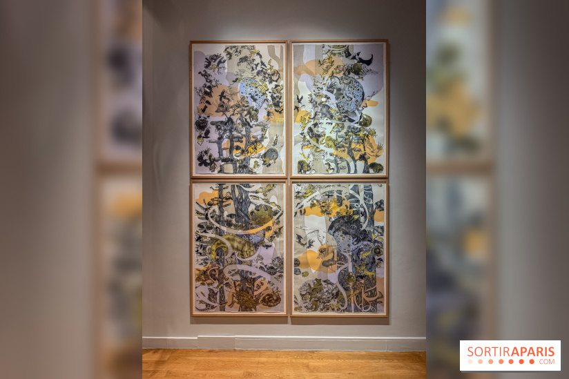 La Licorne, l’Étoile et la Lune : l’exposition du duo Lamarche-Ovize à voir au Musée de la Chasse - IMG 9417