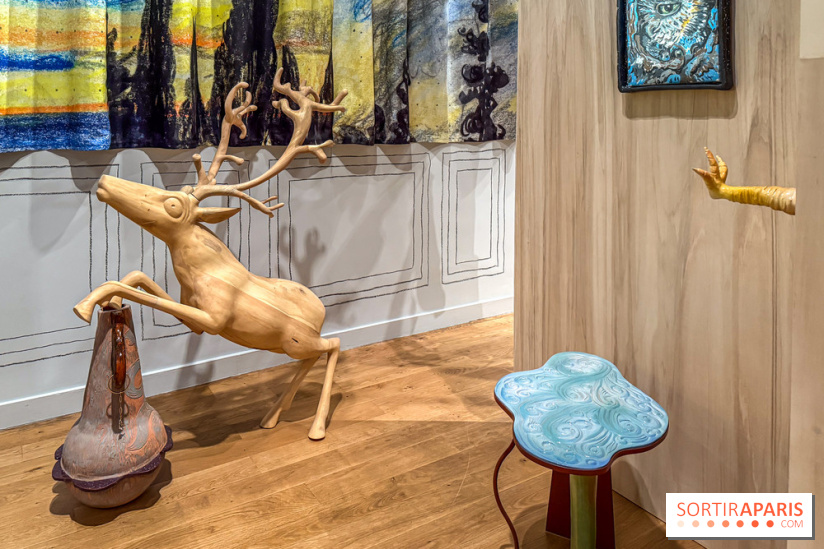 La Licorne, l’Étoile et la Lune : l’exposition du duo Lamarche-Ovize à voir au Musée de la Chasse - IMG 9431