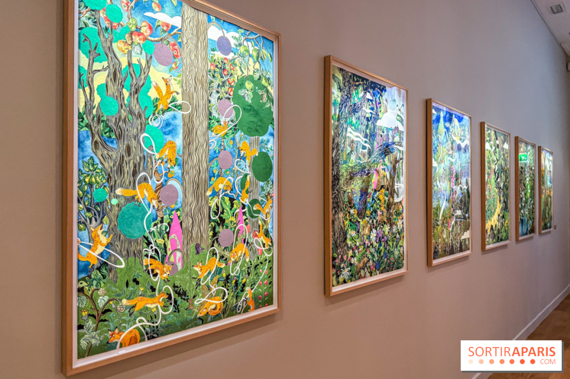 La Licorne, l’Étoile et la Lune : l’exposition du duo Lamarche-Ovize à voir au Musée de la Chasse - IMG 9467