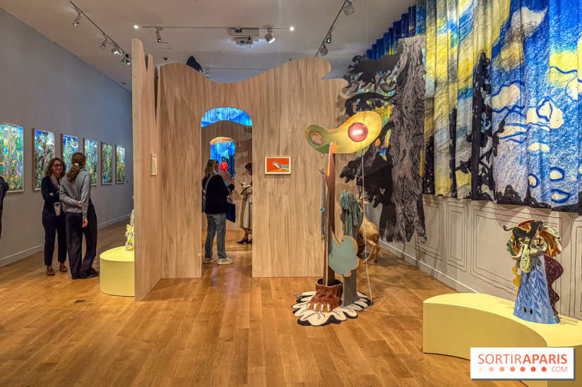 La Licorne, l’Étoile et la Lune : l’exposition du duo Lamarche-Ovize à voir au Musée de la Chasse - IMG 9470