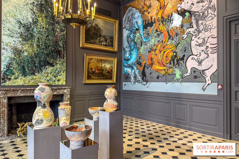 La Licorne, l’Étoile et la Lune : l’exposition du duo Lamarche-Ovize à voir au Musée de la Chasse - IMG 9481