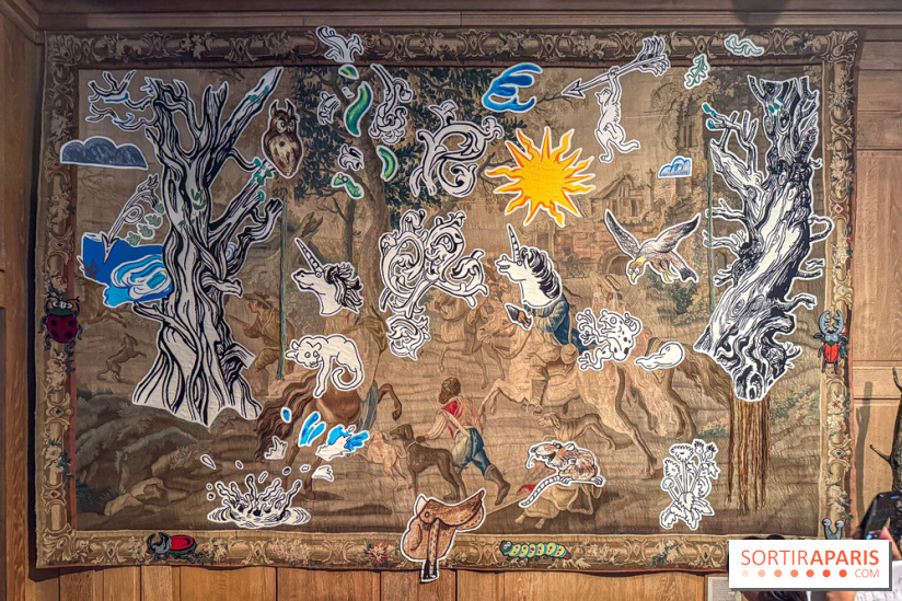 La Licorne, l’Étoile et la Lune : l’exposition du duo Lamarche-Ovize à voir au Musée de la Chasse - IMG 9503