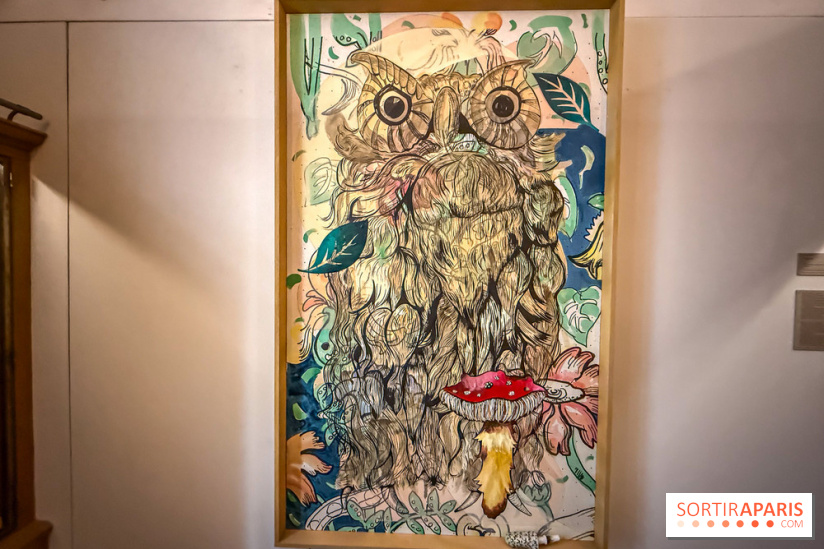 La Licorne, l’Étoile et la Lune : l’exposition du duo Lamarche-Ovize à voir au Musée de la Chasse - IMG 9534