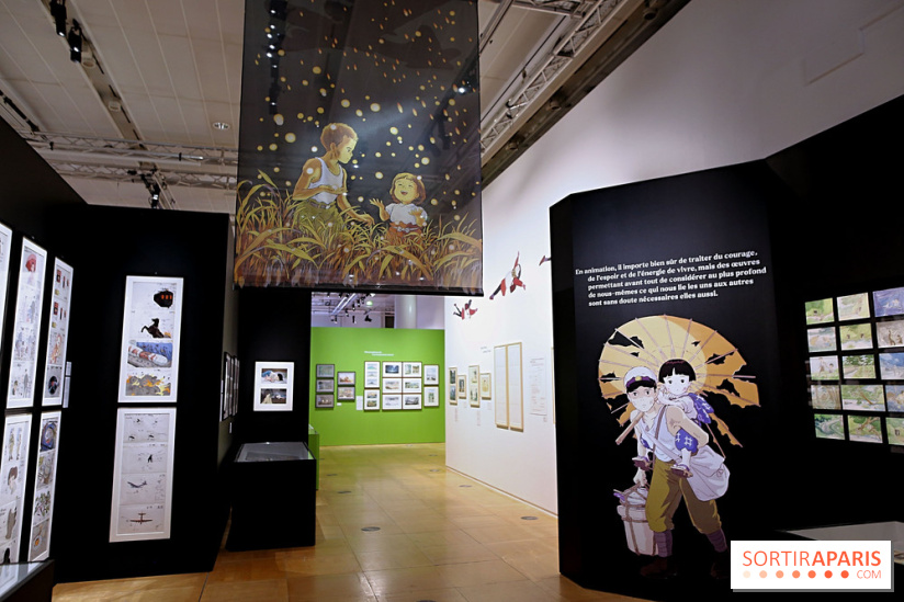 Isao Takahata - Pionnier du dessin animé contemporain, de l’après-guerre au Studio Ghibli, nos photos de l'expo